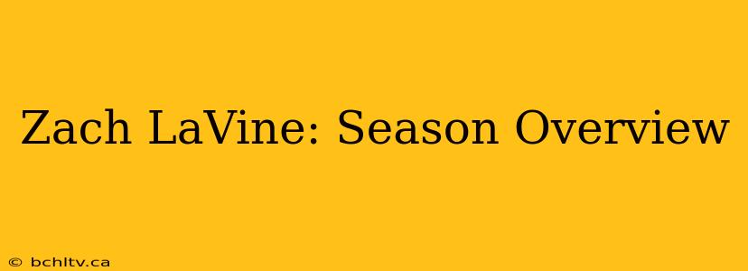 Zach LaVine: Season Overview